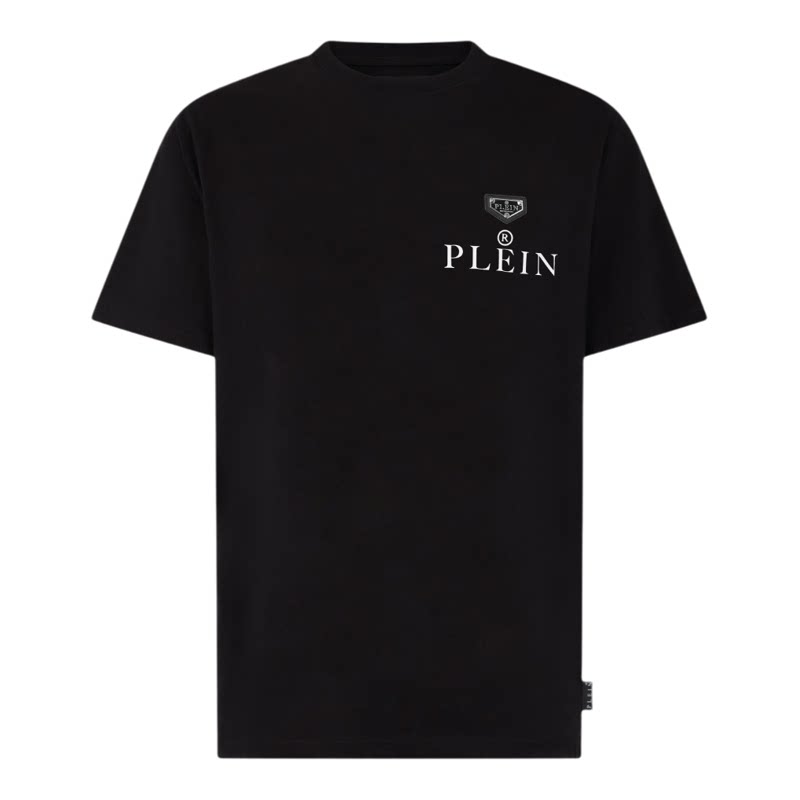 PHILIPP PLEIN 2026年男士简约基础款圆领短袖上衣字母刺绣T恤