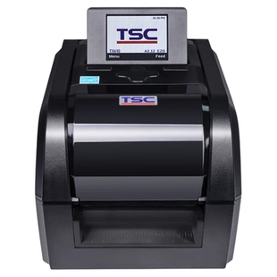 TSC tx610高清600dpi标签打印机工业条码打单机不干胶贴纸亚银纸吊牌合格证服装水洗唛二维码热转印打印机