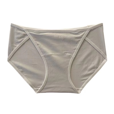 10A抑菌全棉加长裆女生纯棉内裤女高开叉A类婴儿棉大码低腰三角裤