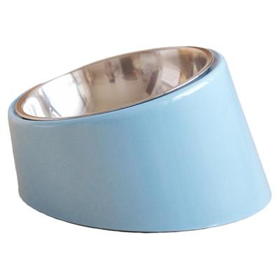 休普倾斜口防滑防打翻狗碗