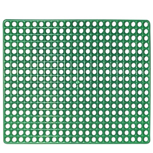 兔子脚垫兔笼专用漏粪板圆孔兔子底板防啃咬兔用垫板宠物网格脚垫