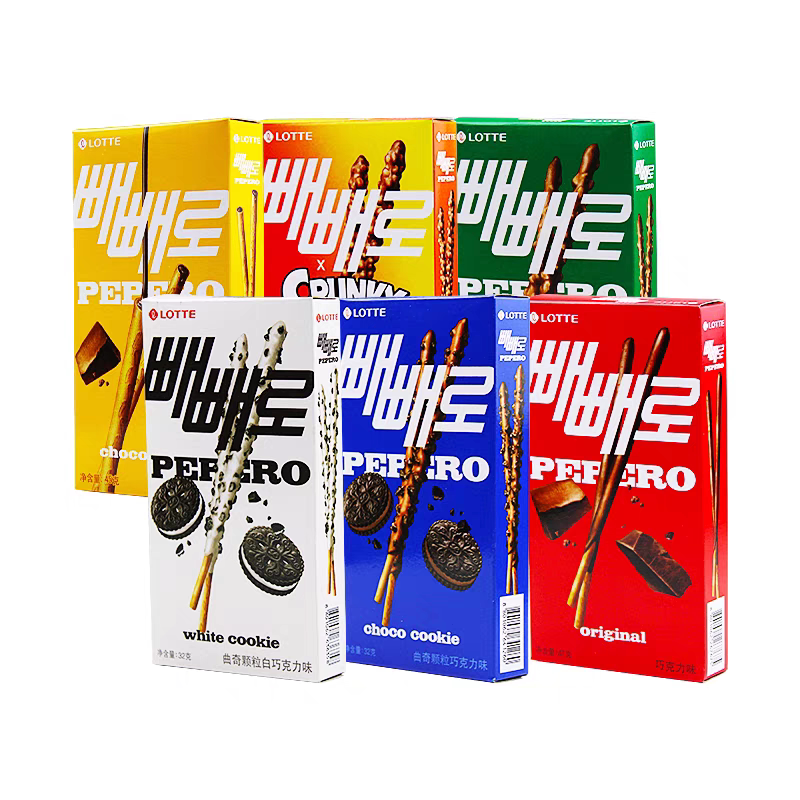 韩国进口巧克力味巧克力棒