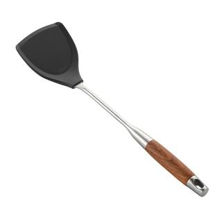 onlycook木柄硅胶铲食品级炒菜铲子家用不粘锅专用锅铲耐高温长把