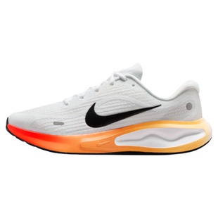 球鞋家 Nike Journey Run 白黑橙低帮运动休闲跑步鞋 IH7329-101