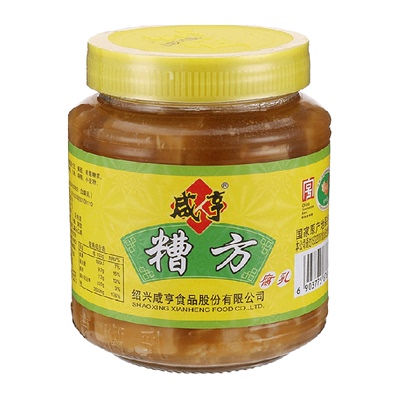 咸亨糟方绍兴香糯下饭豆腐乳