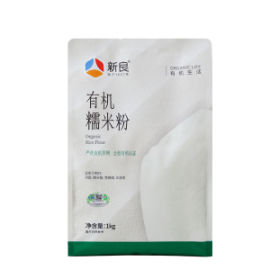 新良有机糯米粉1kg可溯源有机糯米粉月饼糯米糍麻团家用烘焙淀粉