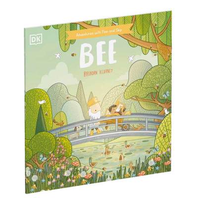 Brendan Kearney：Adventures with Finn and Skip: Bee DK绘本百科：蜜蜂的旅行 英文原版进口 儿童绘本图画书 又日新