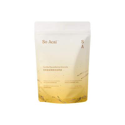 soacai香草夏威夷果烘焙燕麦片