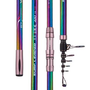 戴家大千猛犸投碳素超硬远投竿锚竿甩鲢鳙青草抛竿可视杆海竿套装