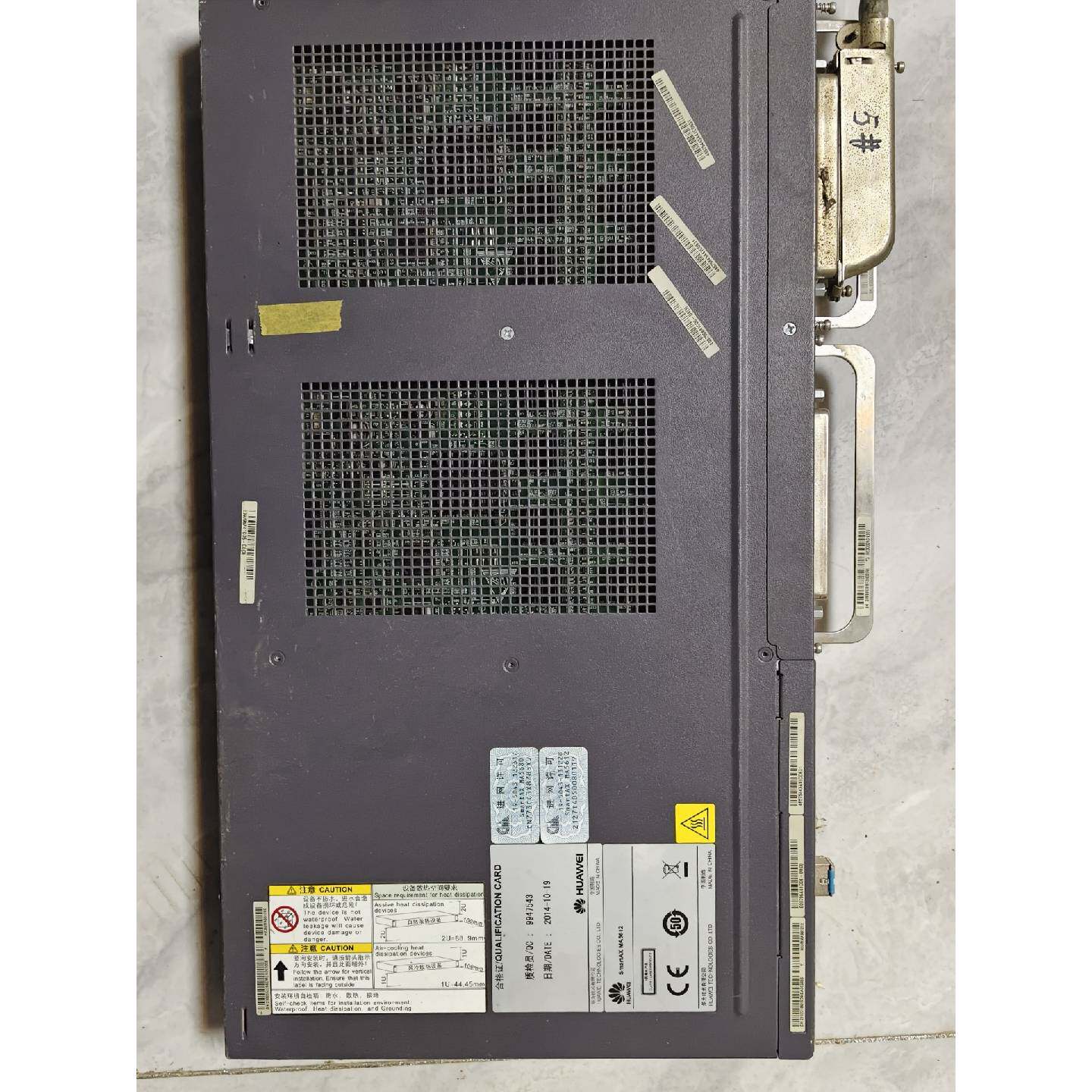可维修议价  华为SmartAXMA5612光纤接入交换机拆机裸机接口齐全2