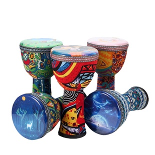 儿童非洲鼓8寸幼儿园成人初学者丽江羊皮手鼓专业打击乐器10/12寸