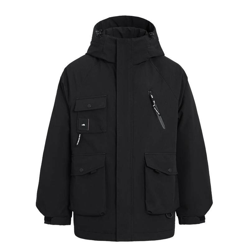 短款羽绒服雪中飞工装户外