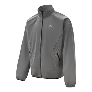 NIKE耐克男子jordan运动休闲梭织立领夹克外套IF1878-095