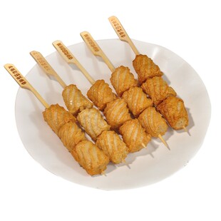 腾本味黄金包馅鱿鱼卷日式关东煮食材串串香烧烤鱼丸便利店商用