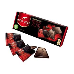 克特多金象70%可可黑巧克力180g每日零食糖果喜糖春游便携随带