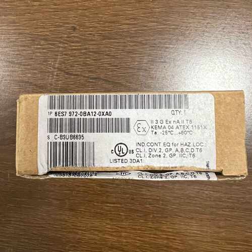 972-0BA12全新仅拆封