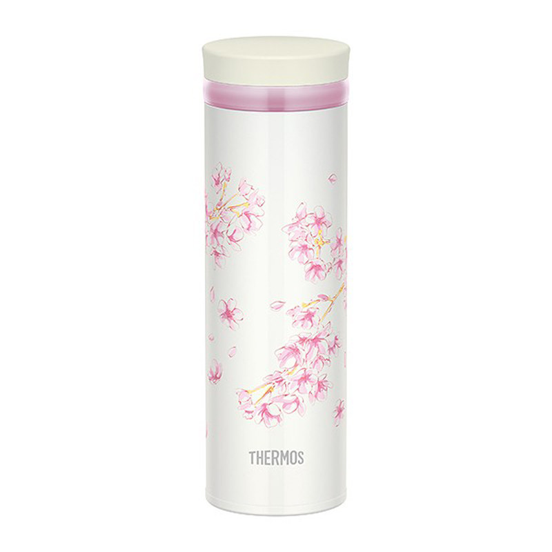 日本制造THERMOS膳魔师保温杯女士不锈钢水杯子 JNY-501-352樱花