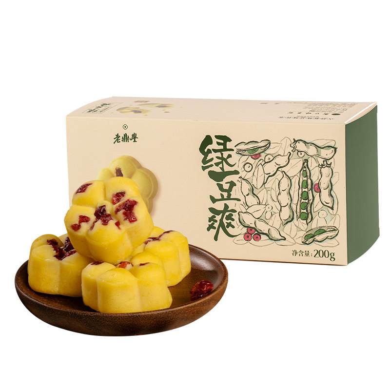 绿豆爽200g【内含40g×5枚】