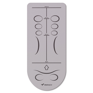 麦瑞克健腹轮专用瑜伽垫健身垫家用防滑减震静音加厚跳操垫子地垫