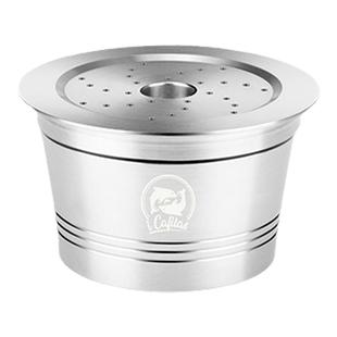iCafilas/铠食兼容caffitaly奇堡咖啡胶囊不锈钢填充式循环过滤器
