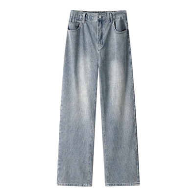 120复古星空纹牛仔裤高个子加长