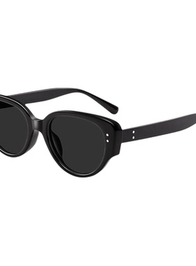 复古猫眼偏光防晒墨镜通用太阳镜