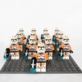 13 pieces SW522 Stormtrooper + Base Plate