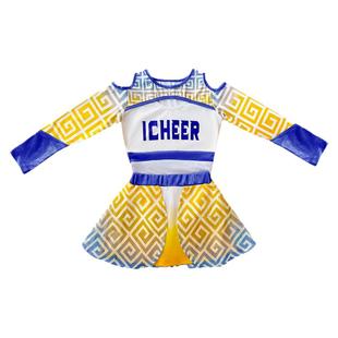 啦啦操比赛服女中小学生运动会啦啦队表演服装六一儿童舞蹈演出服