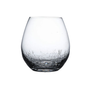 北欧极简冰裂酒杯 特殊工艺裂纹威士忌杯 洋酒杯子中古水晶玻璃杯