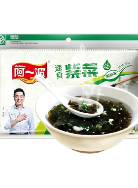 阿一波海鲜味紫菜汤方便速食80g
