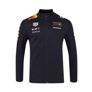 2025新款F1赛车服男拉链开衫外套红牛车队夹克冲锋衣周边定制同款