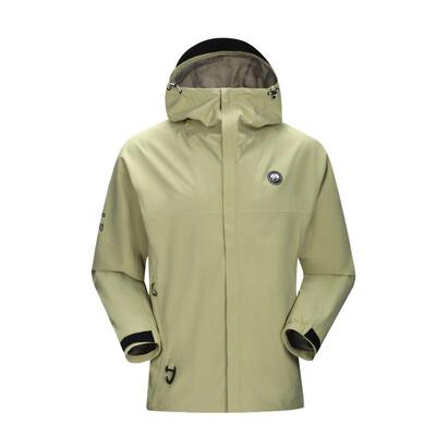 骆驼熊猫雨壳女装户外冲锋衣