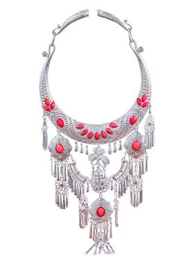 合金项圈女民族风响铃