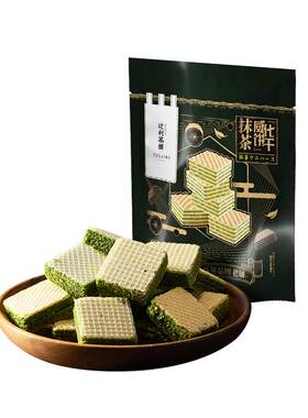 辻利茶铺抹茶威化饼干独立包装