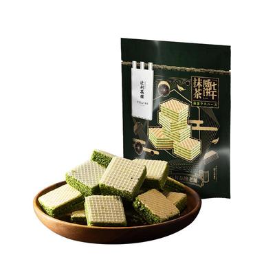 辻利茶铺抹茶威化饼干