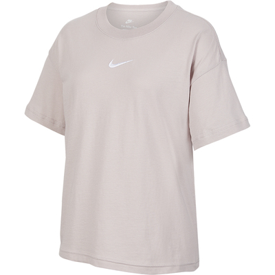 Nike/耐克正品Sportswear大童透气日常宽松针织短袖FZ5539-019