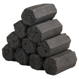 老式小炭炉专用机制竹炭无烟碳围炉煮茶火锅小碳块室内木炭火高温