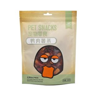 益和狗零食鸭肉干缠薯条比熊泰迪狗狗训练奖励磨牙纤维促消化400g