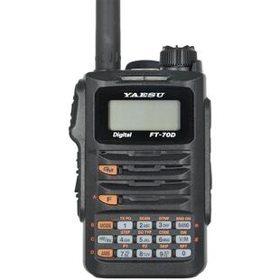 YAESU八重洲对讲机FT-70DR手持台数模UV双频段C4FM/FM户外手台70D