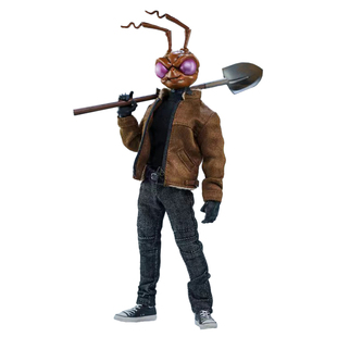 现货1/12FRS6寸可动人偶无界方大头蚂蚁ant岚素体麂皮立领夹克