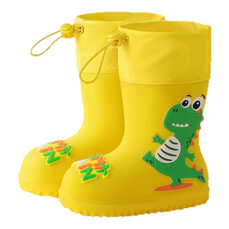 儿童超轻防滑雨鞋学生专用防水