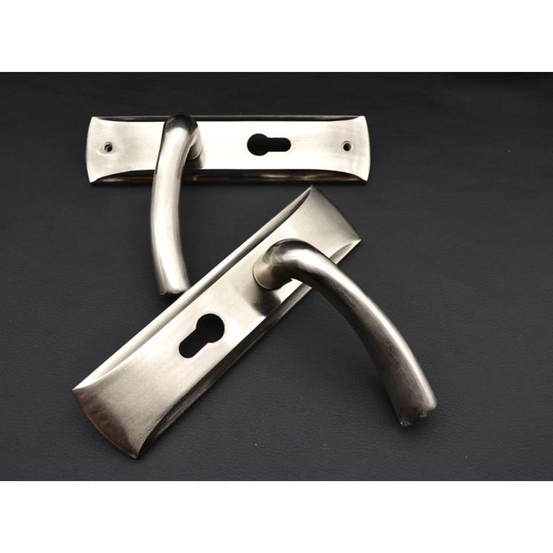 室内门锁欧式木门卧室套装门锁金色房门锁消音门锁三件套孔距160