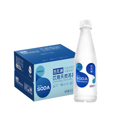 白龙湖弱碱性天然苏打水0糖0气