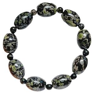 梅花玉原矿老料手串枣珠桶珠男女款手链