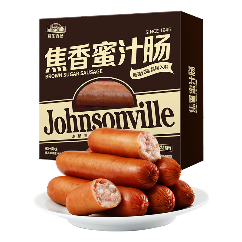 尊乐香肠脆皮爆汁芝士肠速食650g