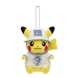 日本宝可梦神奇宝贝正版东京湾皮卡丘公仔玩偶毛绒包包挂件小挂饰