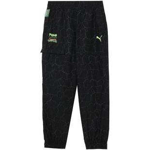 忍者神龟联名|运动长裤男童PUMA彪马官方冬宽松印纹休闲裤 630088