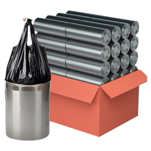 大号商用垃圾袋加厚抽绳20L家用手提式30L厨房桶专用60大号塑料袋