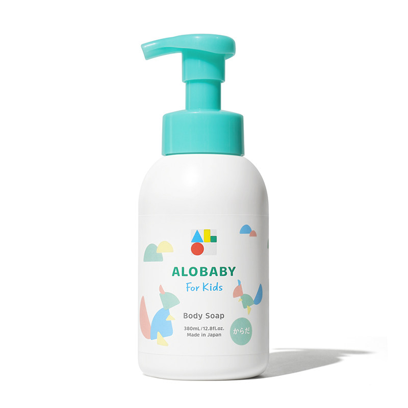 alobaby安诺宝春夏补水保湿滋润沐浴泡沫温和润肤儿童沐浴露380ml