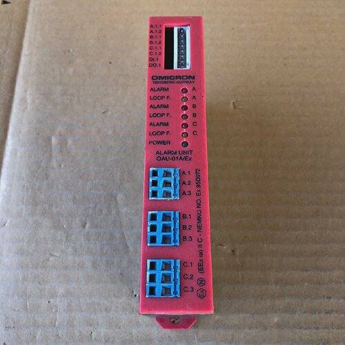 OMICRON OAU01AEX ALARM UNIT OAU01AEX 2